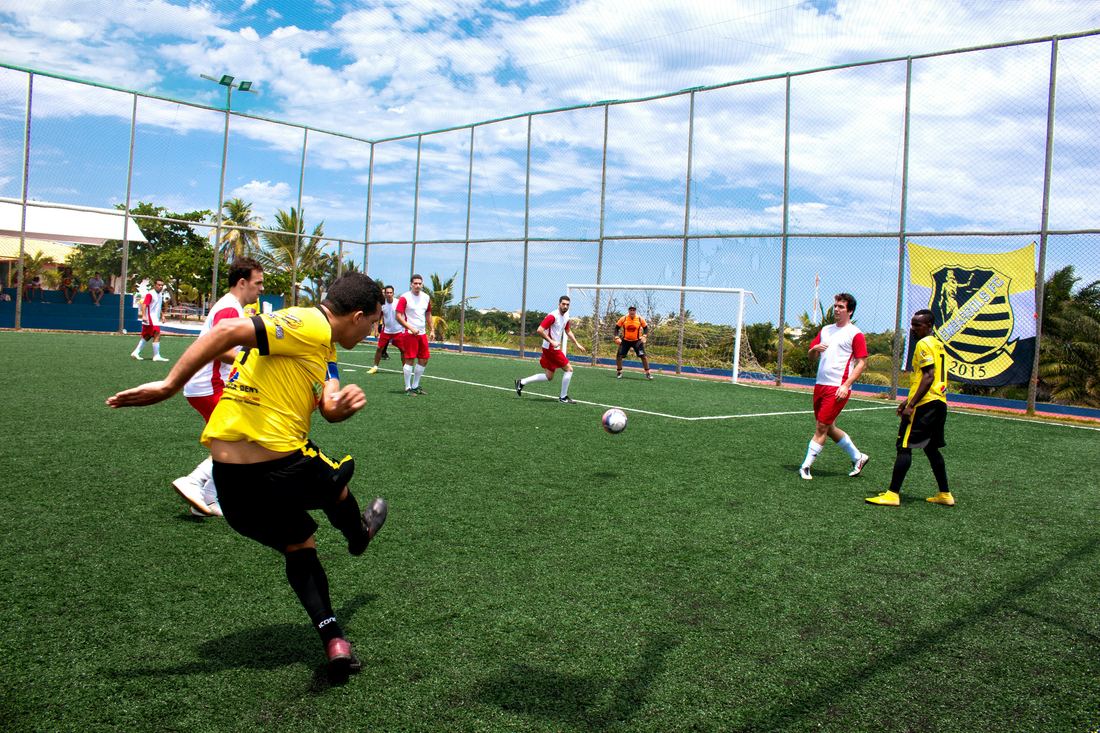 Five-a-side soccer match